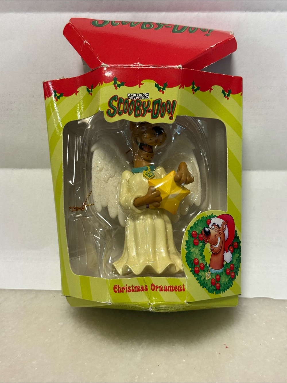 This Vintage Christmas Scooby Doo Angel Ornament by Hanna-Barbera